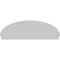 Ekena Millwork Elliptical 4 Spoke Architectural Grade PVC Combination Pediment, 86"W x 28-3/8"H x 2-3/4"P PEDPC086X285ELL04 - alternate 4